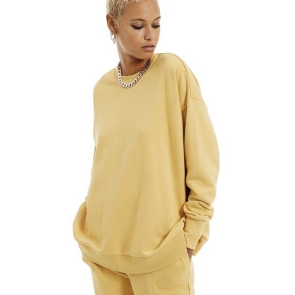 Danielle Bernstein French Terry Black Boho Long Sleeve Sweatshirt SZ Small - Picture 5 of 14